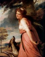 George Romney - Lady Hamilton as a Bacchante